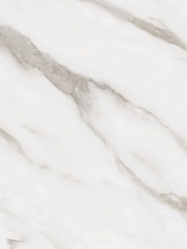 Stone-Marble | Natursteindekor Marmor Soft Matt - Möbelfolie Selbstklebende Tapete Vinyl Folie für Möbel Wand Regal (100x122cm) Farbe NE32 - Statuary Gold - Statuengold von Cover Styl'