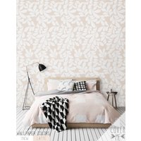 Abnehmbare Tapete Mit Blatt Selbstklebende Kinderzimmer-Wandbild von CoverMEwallpapers