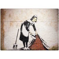Schreibtischunterlage Abwaschbar - 70 X 50 cm Banksy Maid Aus Premium Vinyl Made in Germany von CoverYourDesk