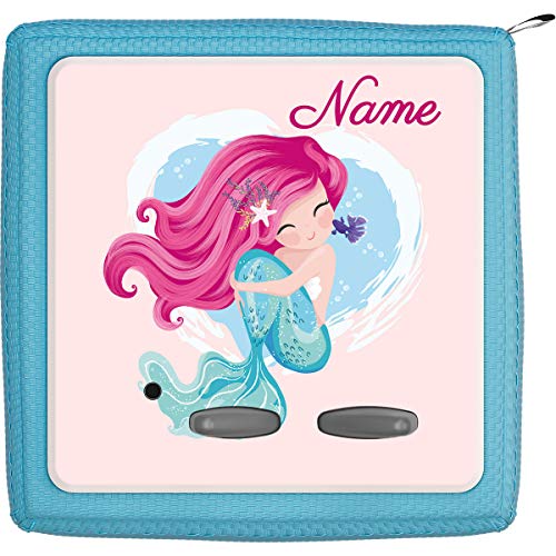 Coverlounge® Schutzfolie passend für die Toniebox mit Namen personalisiert | Kleine Meerjungfrau von Coverlounge