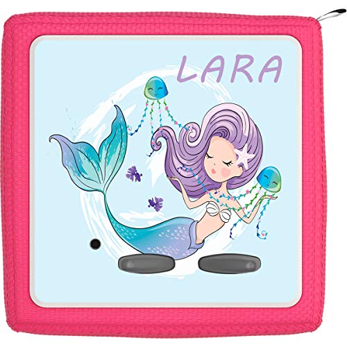 Coverlounge Folie passend für die Toniebox | Schutzfolie Sticker | individuell anpassbar | Kleine Meerjungfrau mit Name personalisiert von Coverlounge