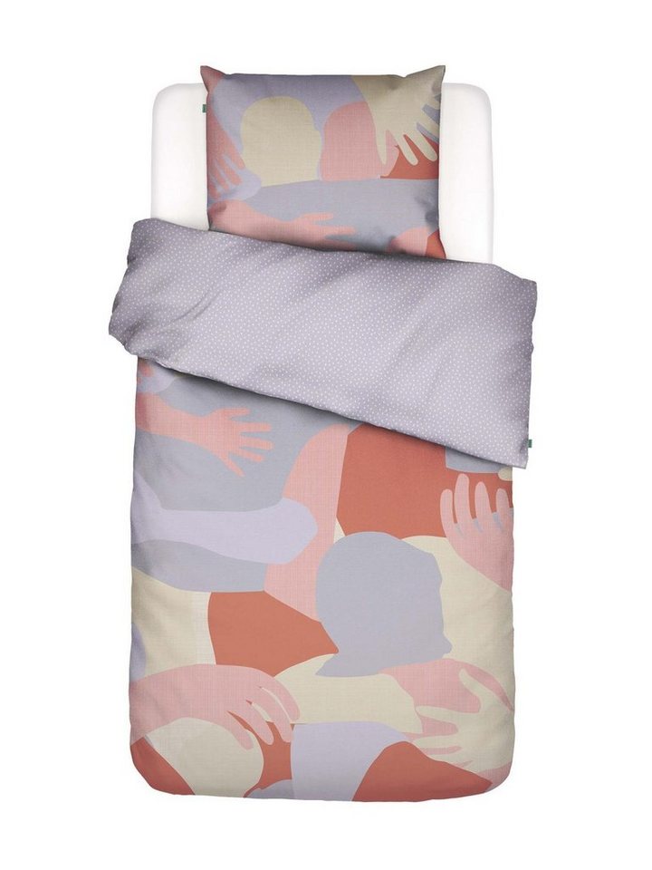 Covers & Co Bettwäsche Hug it out, Baumwolle, 2 teilig, mit Graphik-Print von Covers & Co