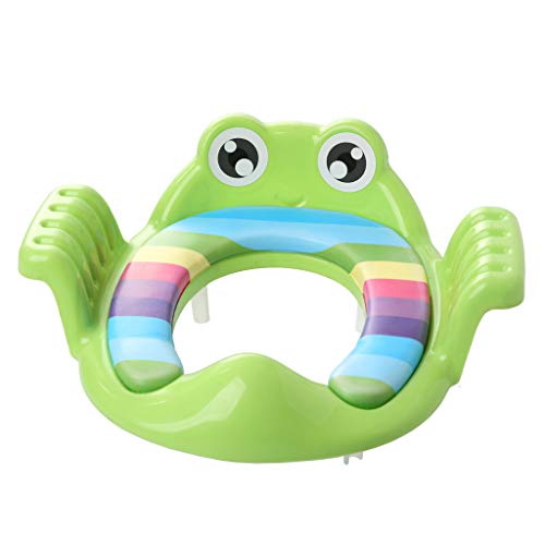 Coversolate Toilettenaufsatz für Kinder Frosch Toilettensitz Töpfchentrainer Toilettensitze Klositz von Coversolate