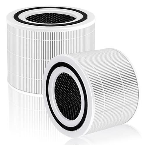 Covienapp Core 300 300S Luftreiniger (2-Stück Austauschfilter) - passend zum LEVOIT Core 300 RF Austauschfilter 3 in 1 Echter HEPA-Filter, Austauschfilter, weiß Covienapp Core 300 300S Luftreiniger (2-Stück Austauschfilter) - passend zum LEVOIT Core 300 RF Austauschfilter 3 in 1 Echter HEPA-Filter, Austauschfilter, weiß von Covienapp