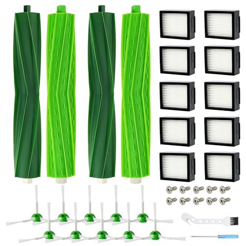 Covienapp [Neues Upgrade] 36 Stück Ersatzteile für iRobot Roomba i7 Ersatz Zubehör Kompatibel mit iRobot Roomba j7 i7 i7+ i3 i3+ i4 i4+ i6 i6+ i8 i8+ E5 E6 E7 Staubsauger von Covienapp