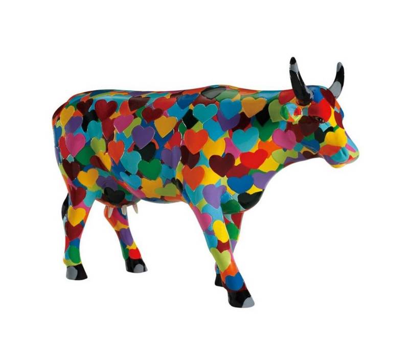 CowParade Dekofigur Heartstanding Cow - Cowparade Kuh Large von CowParade
