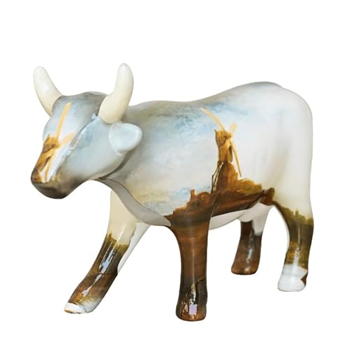 CowParade Kuh - Rembrandt Cow (M) - Keramik, 16,5x11 cm, 47501 von CowParade