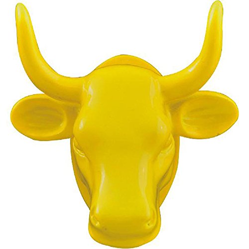 CowParade Magnet, gelb - Der kultige Kopf' Nun als Magnet von CowParade