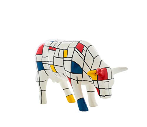 CowParade Moondrian (medium Ceramic) von CowParade