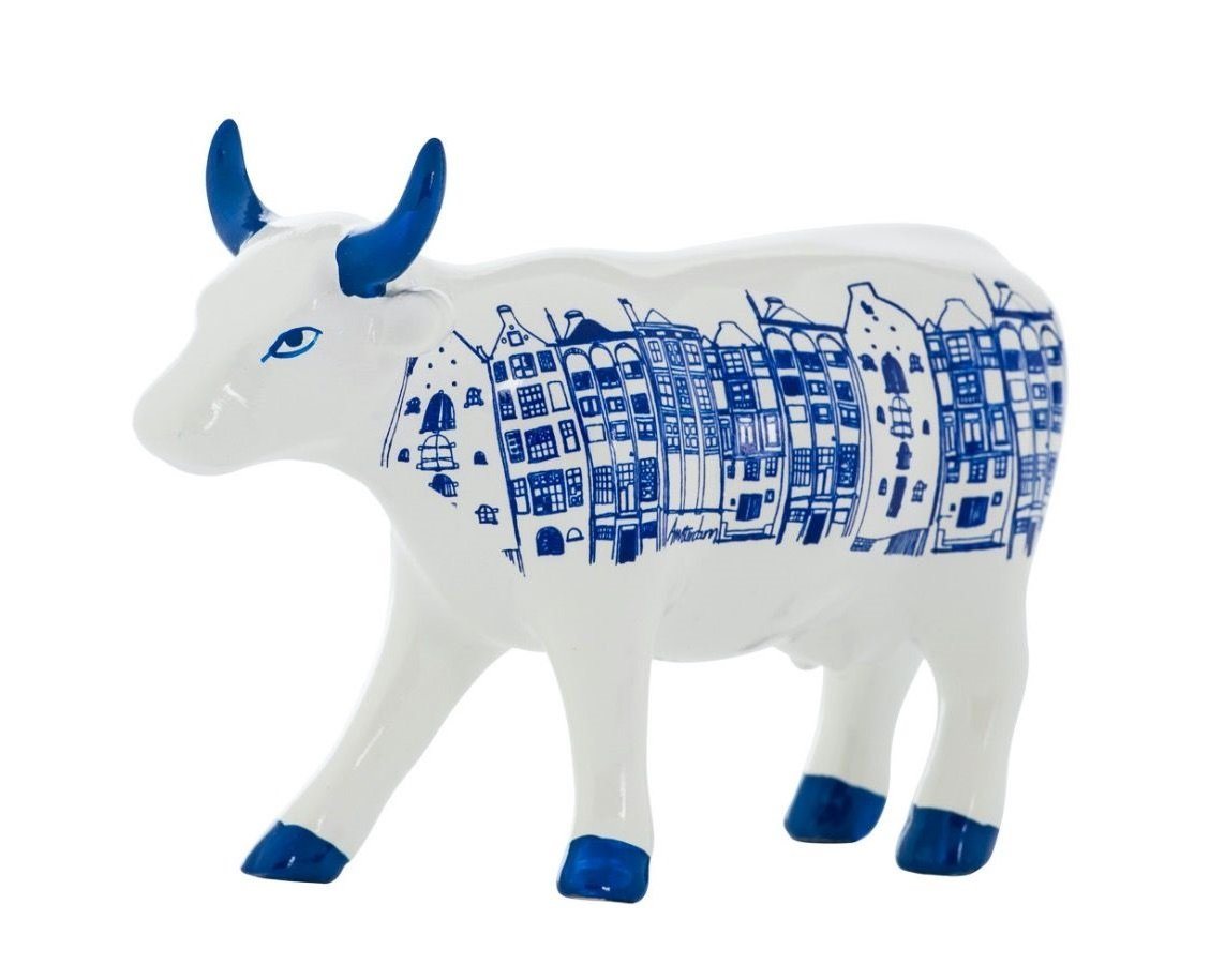 CowParade Tierfigur Amsterdam Cow - Cowparade Kuh Medium von CowParade