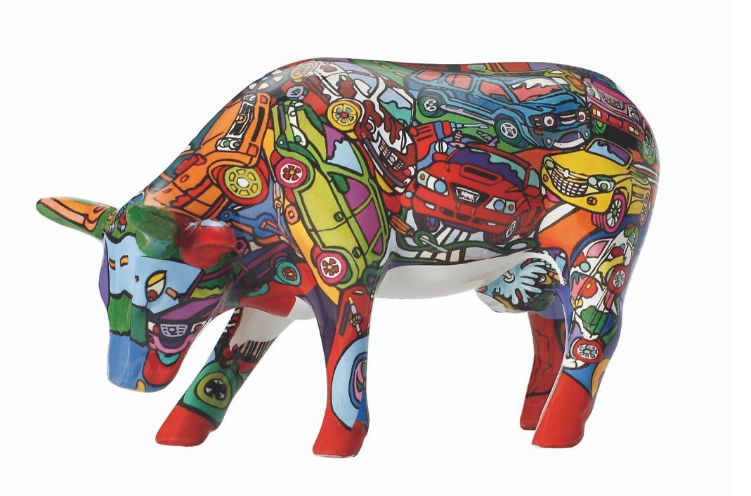 CowParade Tierfigur Brenners Mooters - Cowparade Kuh Medium von CowParade