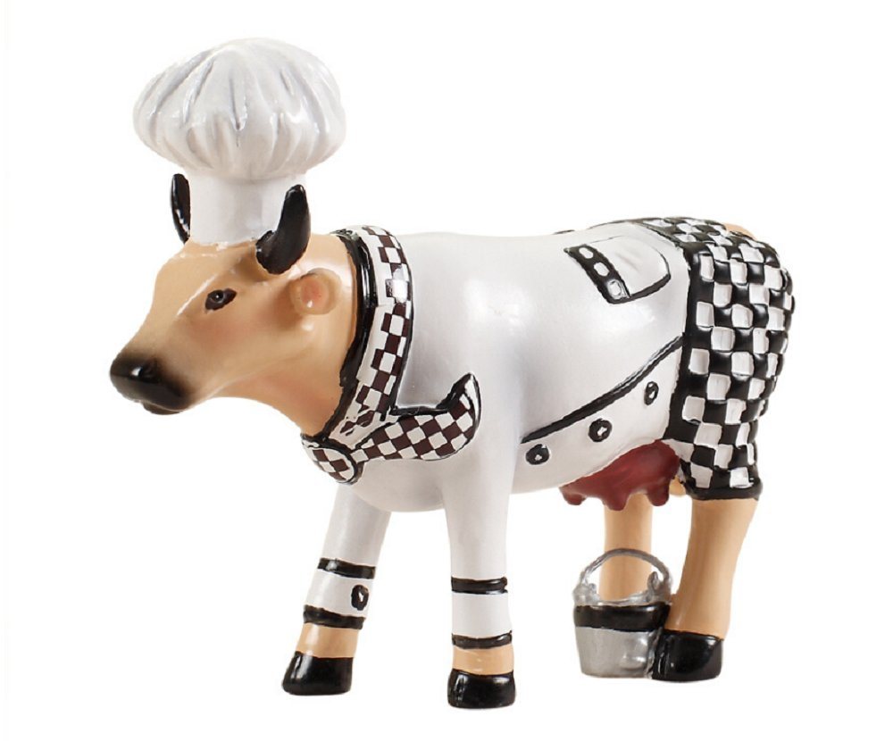 CowParade Tierfigur Chef Cow - Cowparade Kuh Small von CowParade