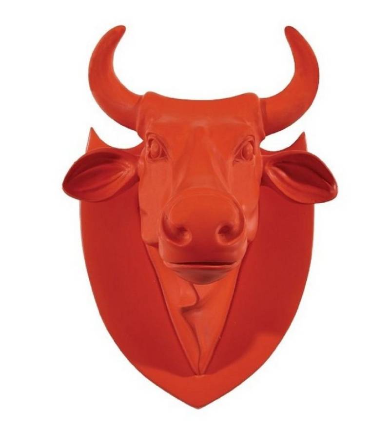 CowParade Tierfigur Kuh Trophy 'Rot' von CowParade