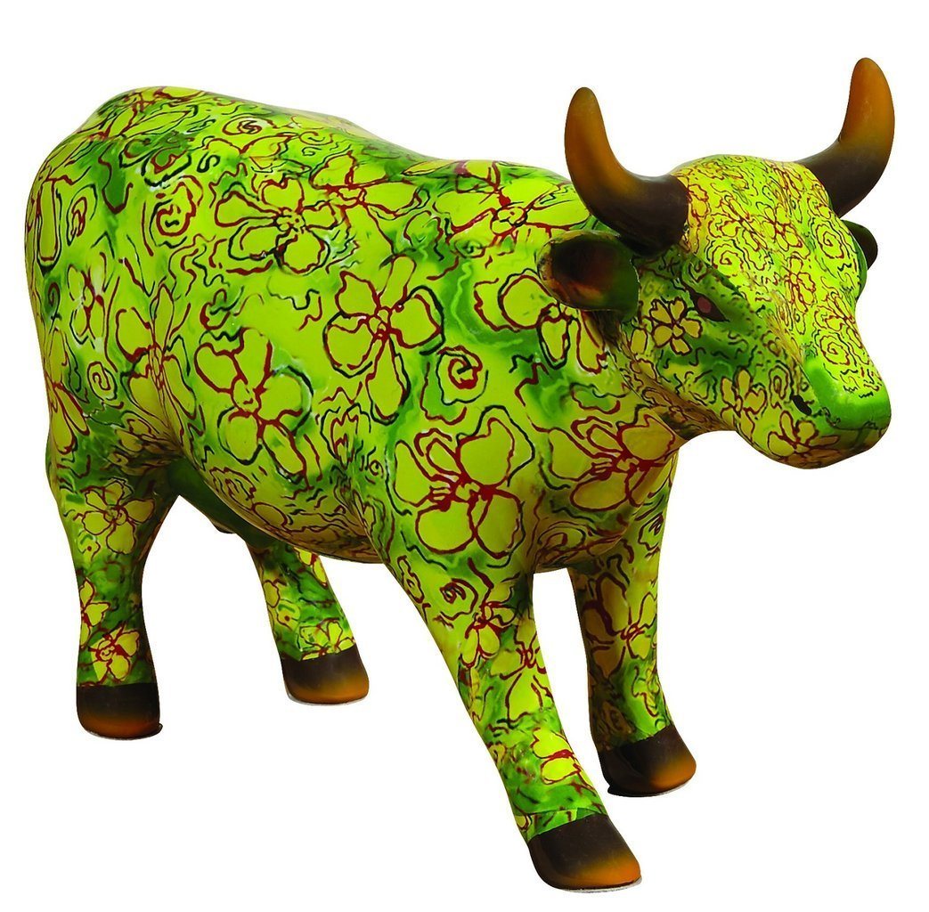 CowParade Tierfigur Flora - Cowparade Kuh Medium von CowParade