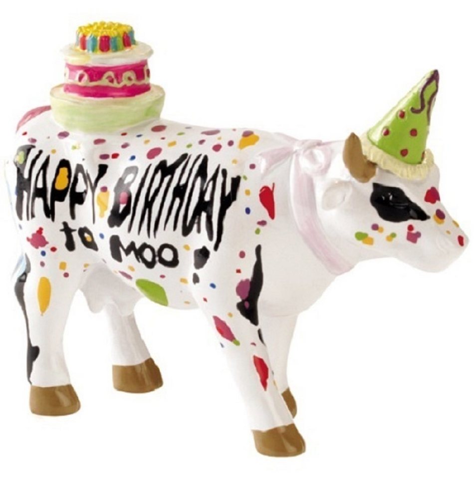 CowParade Tierfigur Happy Birthday to Moo - Cowparade Kuh Small von CowParade