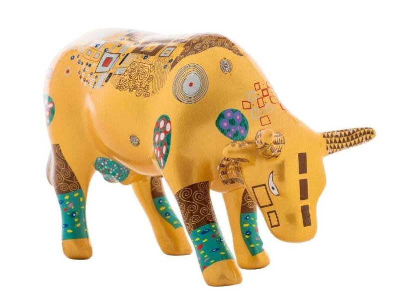 CowParade Tierfigur Klimt Cow - Cowparade Kuh Medium von CowParade