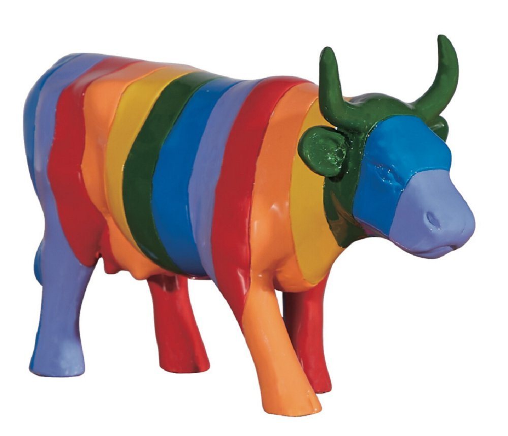 CowParade Tierfigur Minha Vaquina Queer Vocẽ! - Cowparade Kuh Medium von CowParade