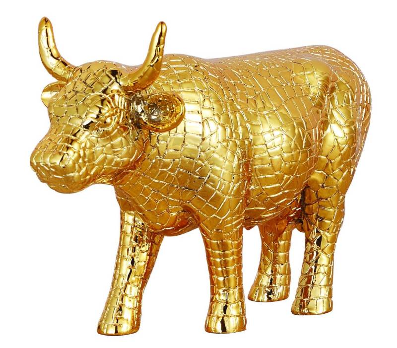 CowParade Tierfigur Mira Moo Gold - Cowparade Kuh Medium von CowParade