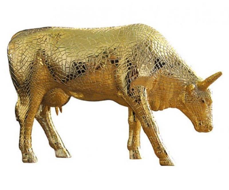 CowParade Tierfigur Mira Moo Gold Cowparade Large CowParade Tierfigur Mira Moo Gold Cowparade Large von CowParade
