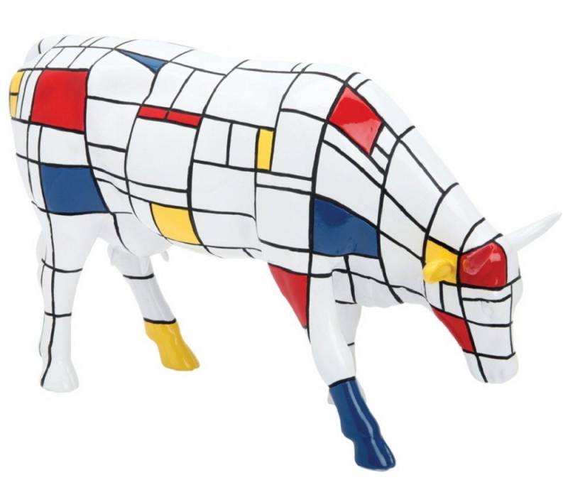 CowParade Tierfigur Moondrian - Cowparade Kuh Large CowParade Tierfigur Moondrian - Cowparade Kuh Large von CowParade