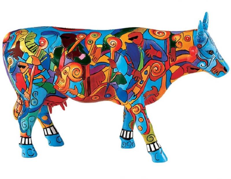 CowParade Tierfigur Musicow Extravaganza - Cowparade Kuh Large von CowParade