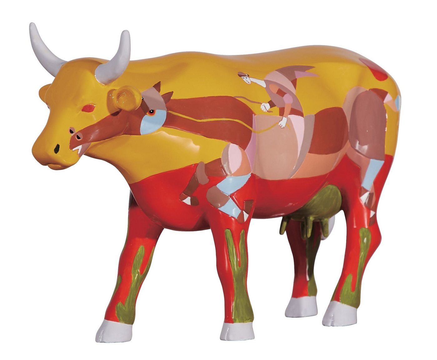 CowParade Tierfigur No Rumo da Vente - Cowparade Kuh Large von CowParade