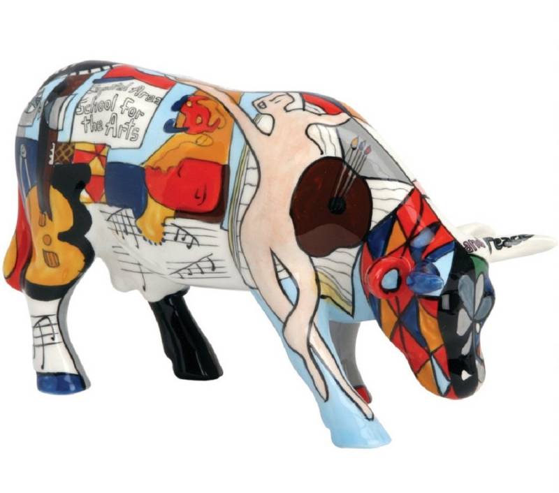 CowParade Tierfigur Picowso's School for the Arts - Cowparade Kuh Medium CowParade Tierfigur Picowso's School for the Arts - Cowparade Kuh Medium von CowParade