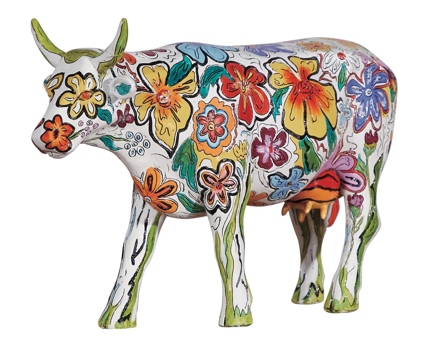 CowParade Tierfigur Vaca Floral - Cowparade Kuh Large von CowParade