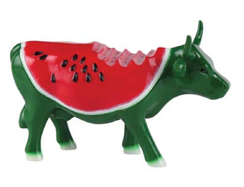 CowParade Tierfigur Watermelon Cow - Cowparade Kuh Medium CowParade Tierfigur Watermelon Cow - Cowparade Kuh Medium von CowParade