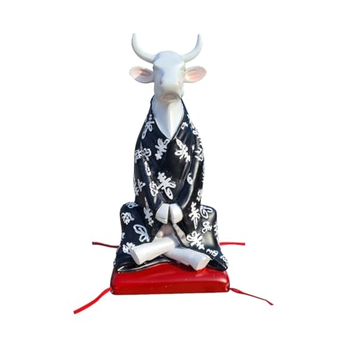 Meditating Cow (medium) von CowParade