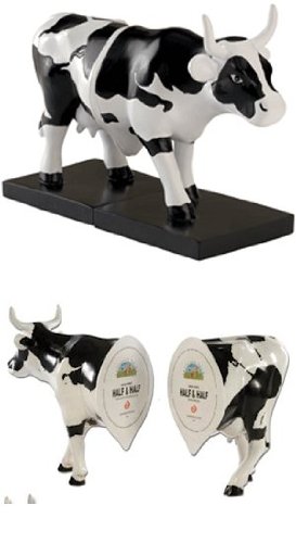 Unbekannt Halb und Halb (Mittel) von Cowparade von CowParade