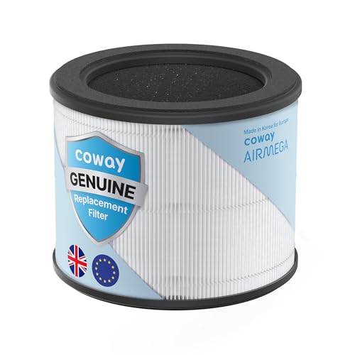 COWAY Original-Ersatzfilter für Luftreiniger Airmega 100, 3-in-1-Vorfilter, HEPA-Filter, Desodorierungsfilter, langlebiger Filter für bis zu 12 Monate, weiß von Coway