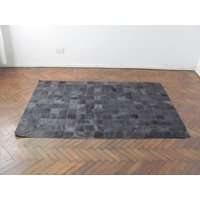 Kuhfell Patchwork Teppich 7940 180 cm X 120 von CowhideCreations