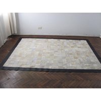 Kuhfell Patchwork Teppich 7941 240 cm X 180 von CowhideCreations