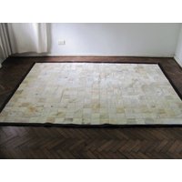 Kuhfell Patchwork Teppich 7970 240 cm X 180 von CowhideCreations