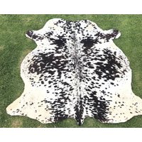 Schwarze Und Weiße Kuhfell Teppiche, Teppich Wohnzimmer Dekor Häute - Brindle Schwarz Chena Teppiche Schwarze Und Weiße Kuhfell Teppiche, Teppich Wohnzimmer Dekor Häute - Brindle Schwarz Chena Teppiche von CowhideGoods