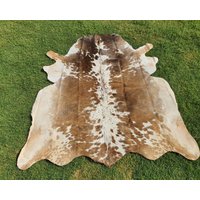 Spezieller Rindsleder-Teppich in Braun Und Weiß Mit Tiermotiven Beste Wohnzimmer Dekor Teppiche Nordic Rindsleder Handgefertigte Spezieller Rindsleder-Teppich in Braun Und Weiß Mit Tiermotiven Beste Wohnzimmer Dekor Teppiche Nordic Rindsleder Handgefertigte von CowhideGoods