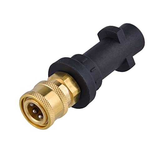 Cowhilan 4600 PSI Hochdruckreiniger Adapter 1/4 Zoll Sprühdüse Kompatibel mit Karcher K2 K3 K4 K5 K6 K7 - Messing Connect Female Fitting von Cowhilan