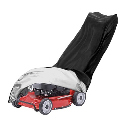 Cowhilan Wasserdicht Rasenmäher Abdeckung mit Draw String Winddicht, Staubdicht, Anti-UV, 210D Oxford Fabric Walk Behind Lawnmower Cover Cowhilan Wasserdicht Rasenmäher Abdeckung mit Draw String Winddicht, Staubdicht, Anti-UV, 210D Oxford Fabric Walk Behind Lawnmower Cover von Cowhilan