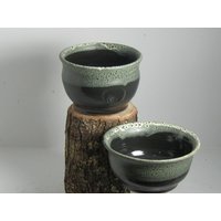 Zwei Schüsseln - Handgetöpferte Keramik Kleine Dekorative Keramikschüsseln Steingut-Keramikschüsseln Handgetöpfert Zwei Schüsseln - Handgetöpferte Keramik Kleine Dekorative Keramikschüsseln Steingut-Keramikschüsseln Handgetöpfert von CoyoteWoodWorks