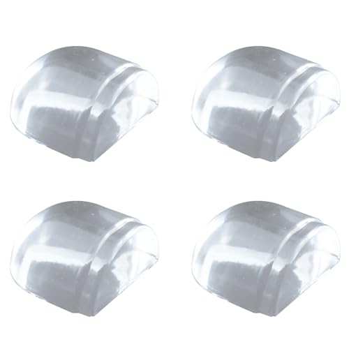 Gummifüße Selbstklebend Türstopper Abstandshalter Wand, 4er Set Türstopper Boden Zum Kleben Transparente Selbstklebende Bodentürstopper Türstopper Boden Transparente von Cozevdnt