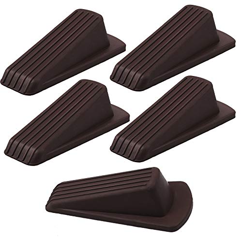 Cozihom Premium Türstopper aus Gummi – Universal Türstopper Keil, flexibel, stabil und kratzfest, 5 Packungen von Cozihom