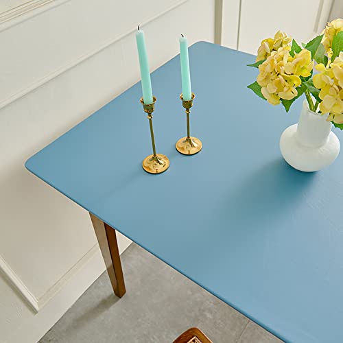 Cozomiz Elastische Tischdecke Gartentischdecke Rechteckig tischdecke wasserdichte rutschfeste Abwischbar Schmutzabweisend Tischdecke 90x150cm Enge Passform Blau Cozomiz Elastische Tischdecke Gartentischdecke Rechteckig tischdecke wasserdichte rutschfeste Abwischbar Schmutzabweisend Tischdecke 90x150cm Enge Passform Blau von Cozomiz