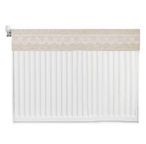 Cozomiz Heizkörperabdeckungen Heizkörper Staubschutzabdeckung Staubfilterabdeckung für Heizkörper, Heizkörperverkleidung für Heizung Abdeckung für Raumheizung 80cm L x 10cm B Braun von Cozomiz
