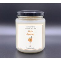 Spritz Aperitif - Duftkerze/Holy Aperoly Champanger Orangen Duft 275Ml Glas Mit Bis Zu 36 Stunden Brenndauer Spritz Aperitif - Duftkerze/Holy Aperoly Champanger Orangen Duft 275Ml Glas Mit Bis Zu 36 Stunden Brenndauer von CozyCandlesOffiziell