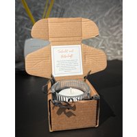 Teelicht Mit Botschaft - Geschenk Beste Freundin Und Freunde Personalisierte Deko Geburtstag Für Sie & Ihn Freundschaftslicht von CozyCandlesOffiziell