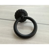 Schwarzer Tropfen Ring Knauf Kommode Möbelknauf Schwarzer Tropfen Ring Knauf Kommode Möbelknauf von CozyChiccc