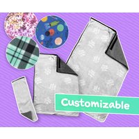 Midwest Single Critter Nation Cage Liner | Volles Set | 3 Stück Personalisierbar von CozyCritterCribs