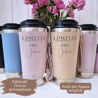 40 Geburtstag Geschenk 500Ml Thermobecher Personalisiert, Geburtstagsgeschenk Beste Freundin 30 50 60 Runder Kaffee Togo Becher 40 Geburtstag Geschenk 500Ml Thermobecher Personalisiert, Geburtstagsgeschenk Beste Freundin 30 50 60 Runder Kaffee Togo Becher von CozyDaysDesign
