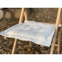 Leinen-Haarkissen/Leinenstuhl - Oder Sitzbezug Stuhlkissen Stühle Sofa Autokissen Wohndeko Handgemachte von CozyHomeAndGarden